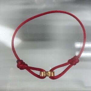 Cartier Love  Charity Silk Cord